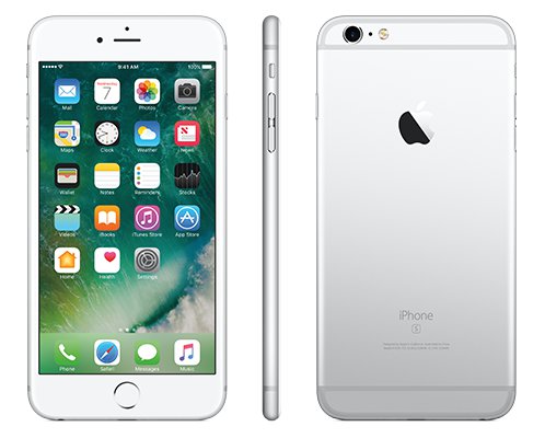 【値下げ可】Apple iPhone 6s Plus 128GB シルバー 本体 Apple iPhone 6s Plus Silver 128 GB from AT&T
